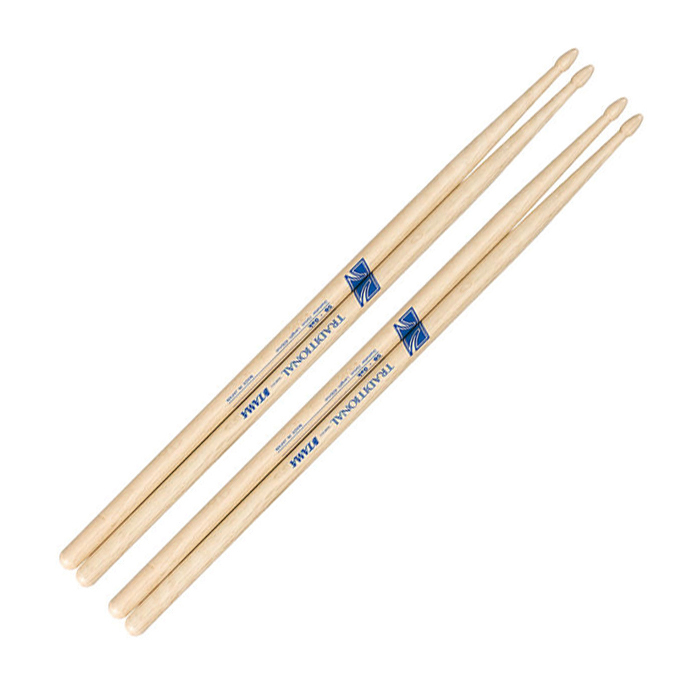 TAMA 7A 5A 日本製 爵士鼓鼓棒 0ak 橡木 初學者 經典標準款 2付組合特惠價 - 民揚樂器